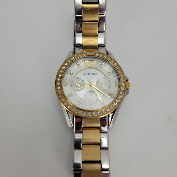 Fossil ES3204 Womens Stainless Steel Analog Silver - Picture 11 of 11